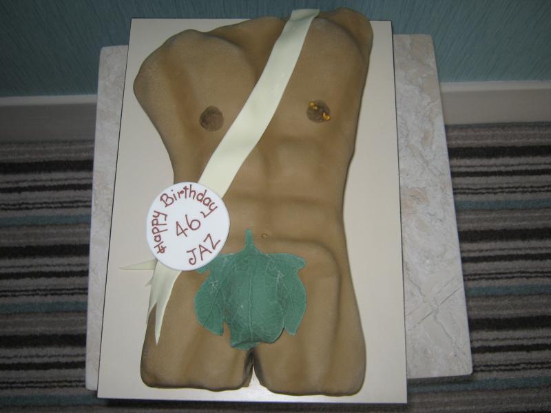 Asian 6-pack in Madeira sponge for Jez, celebrating his 46th birthday in Blackpool