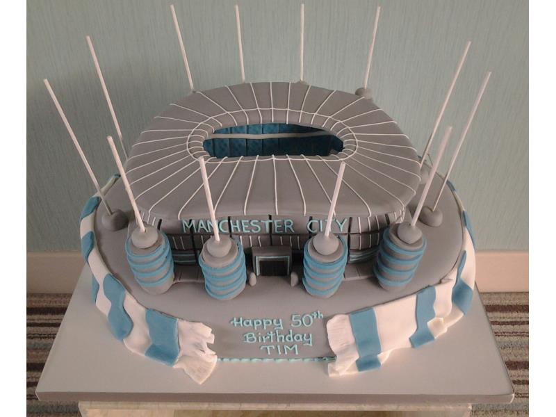Manchester City's Etihad stadium A for Tim in Lytham celebrating his birthday. Made from Madeira