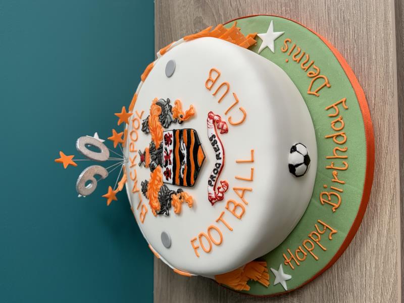 blackpool fc choc sponge