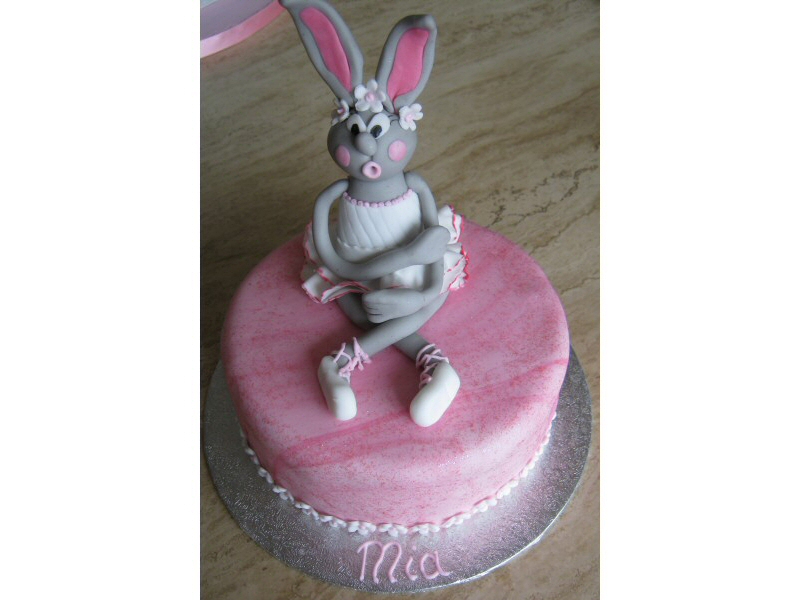 Mia - Hello bunny ballerina for Mia of Thornton-Cleveleys