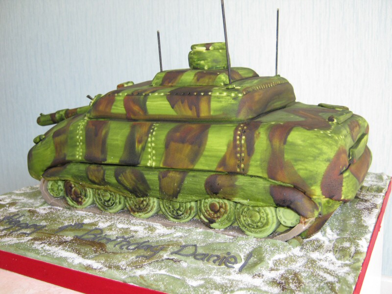 Tank - 3D tank for Daniel's 9th birthday in Blackpool