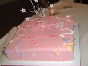 Photo - Example of a novelty birthday cake by Creative Cakes of Blackpool